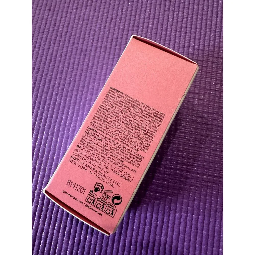 New Glow Recipe Watermelon Glow Dewy Flush Tinted Serum in WATERMELON FLUSH 12ml